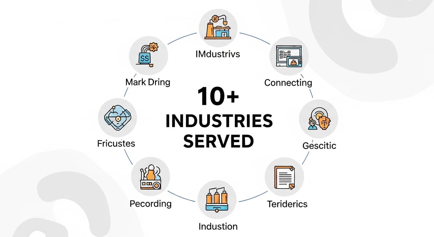 10+ Industries Served